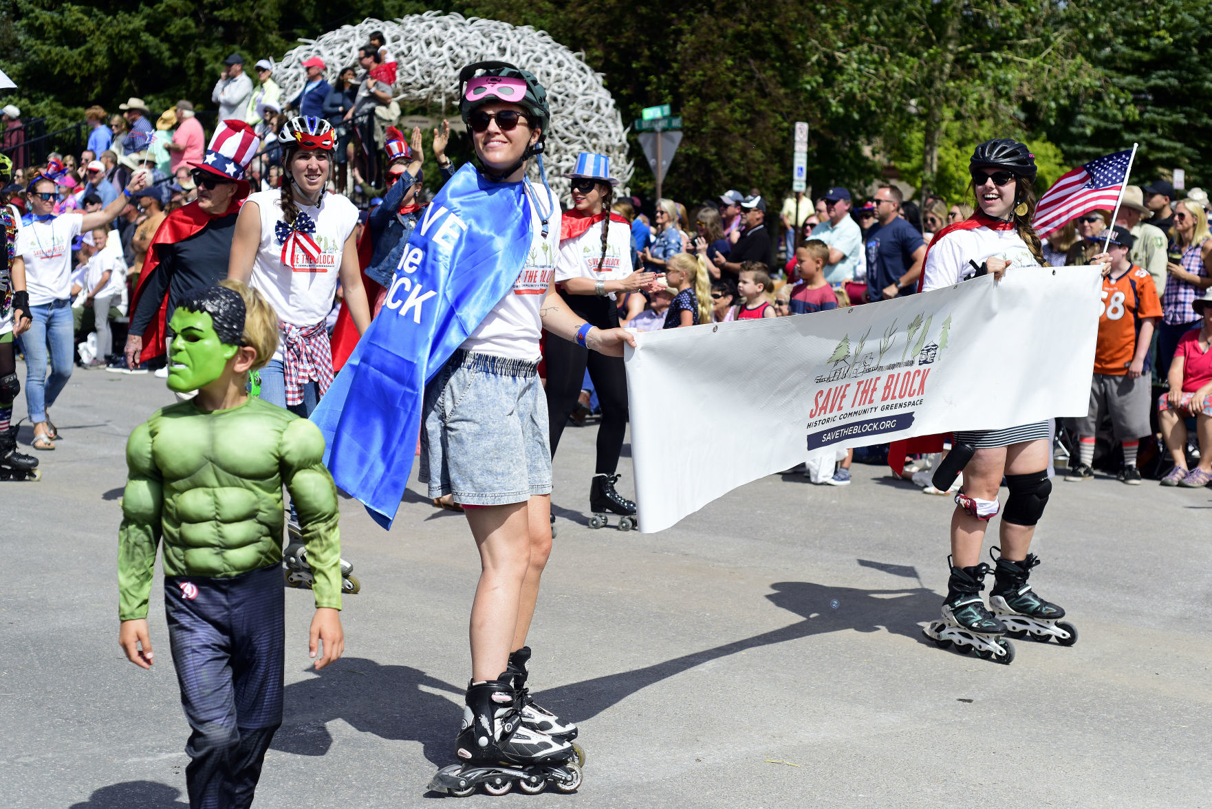 'Save the Block' meets Fourth of July goal